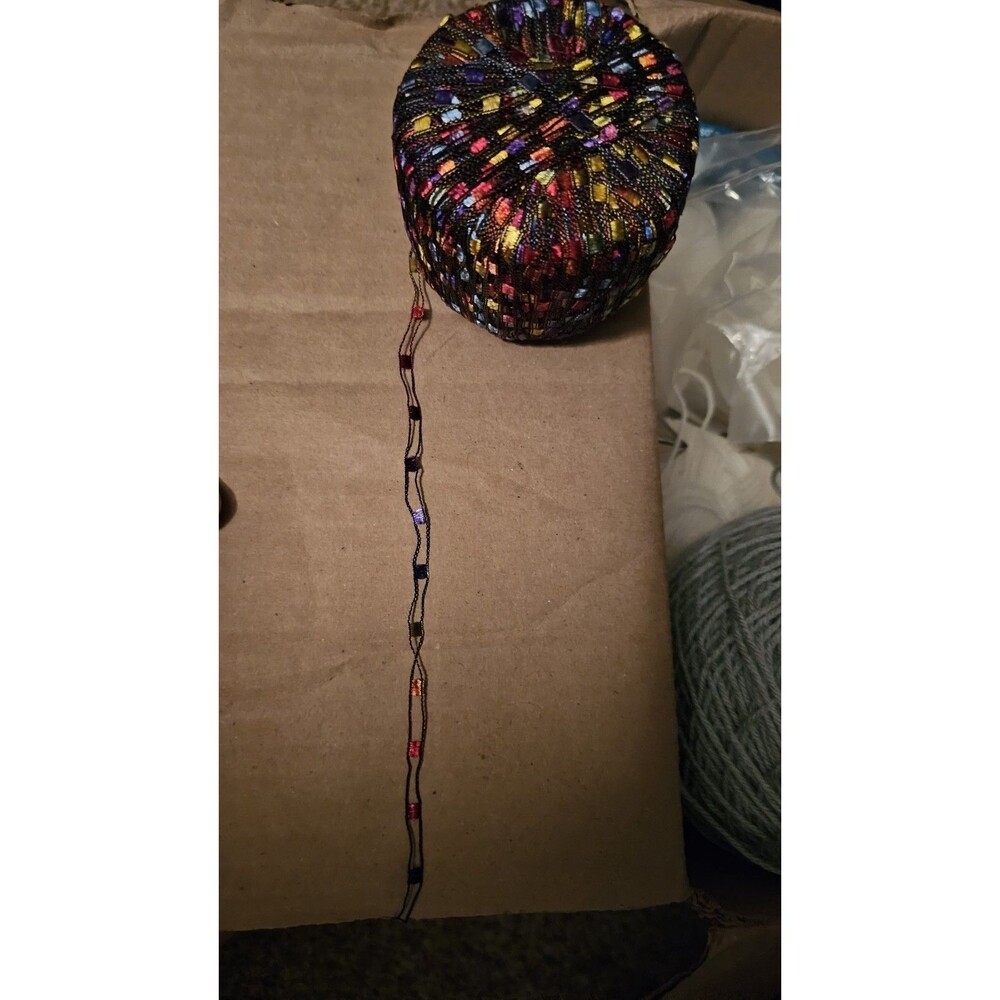 Plymouth Yarn Eros Variegated Ladder Col 7100 Lot 18 Yards 165 Gram 50 Italy NEW
